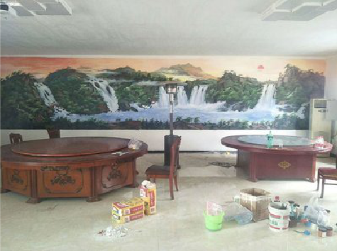 赤水市墙绘-写实风景