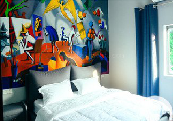 赤水市对于酒店的墙体彩绘而言更注重哪些方面？