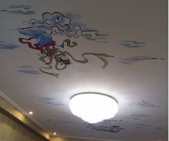 赤水市如何快速绘制天花板上的手绘墙？